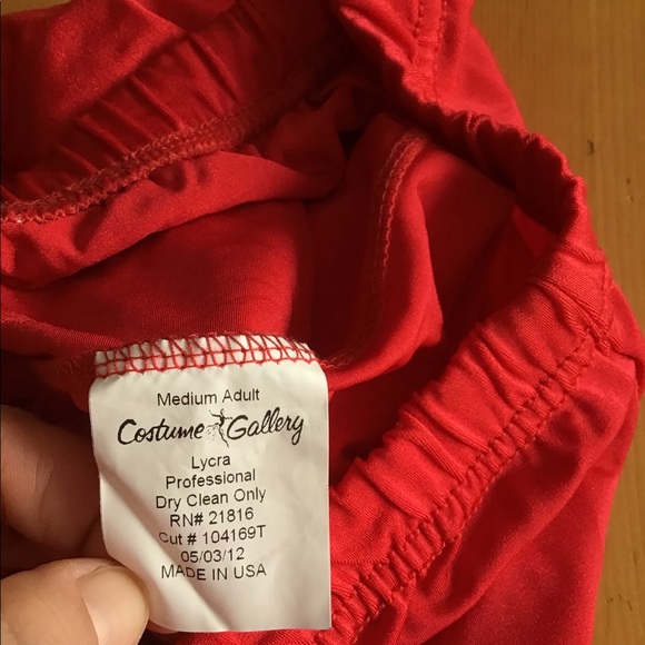 FOOTBALL PLAYER COSTUME HALLOWEEN SZ M QUARTERBACK RED WHITE - Picture 15 of 15